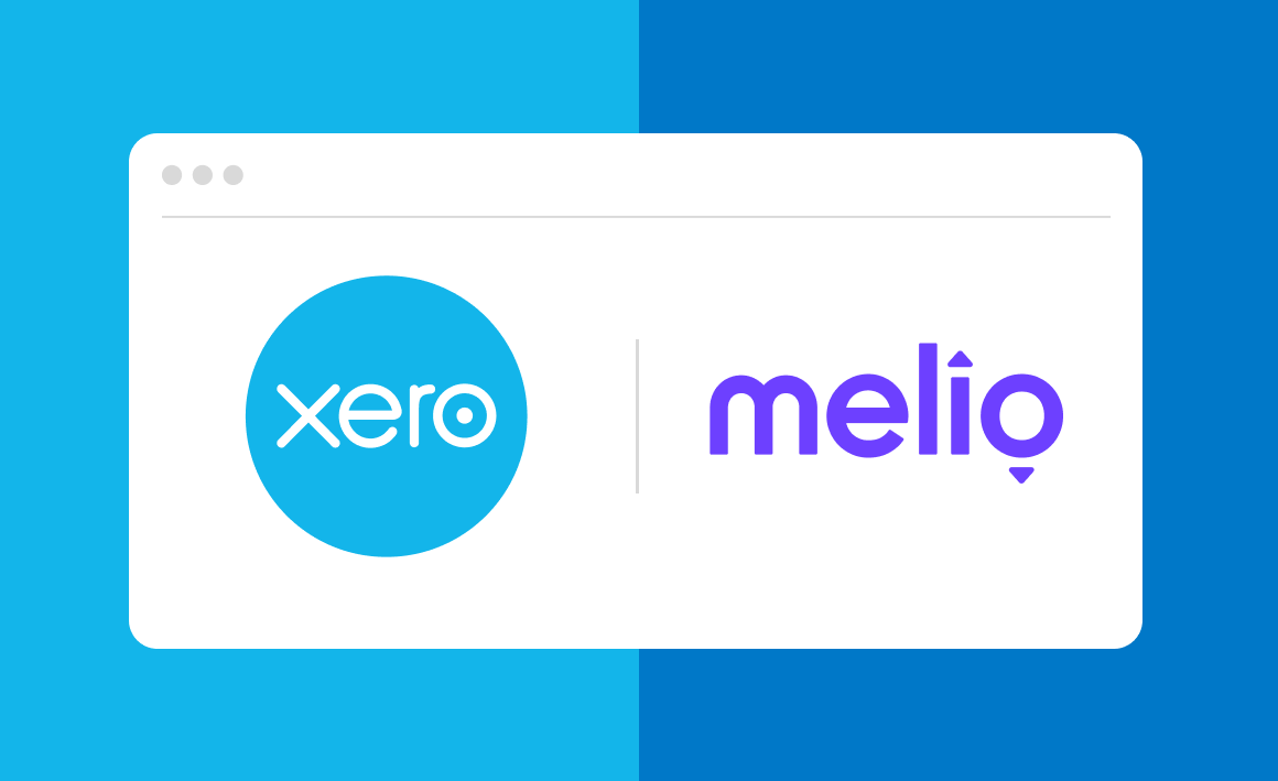Xero and Melio logos