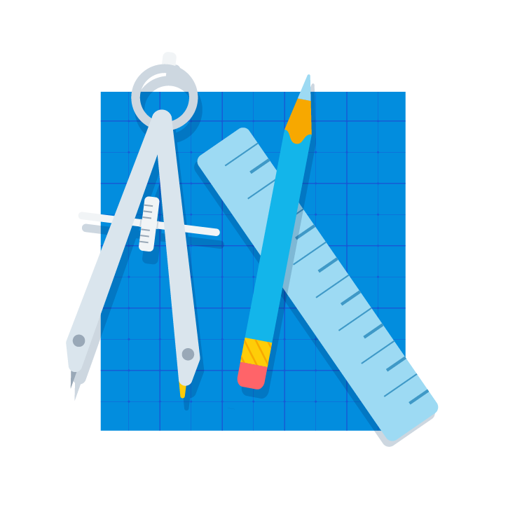 An illustration of architecture tools.