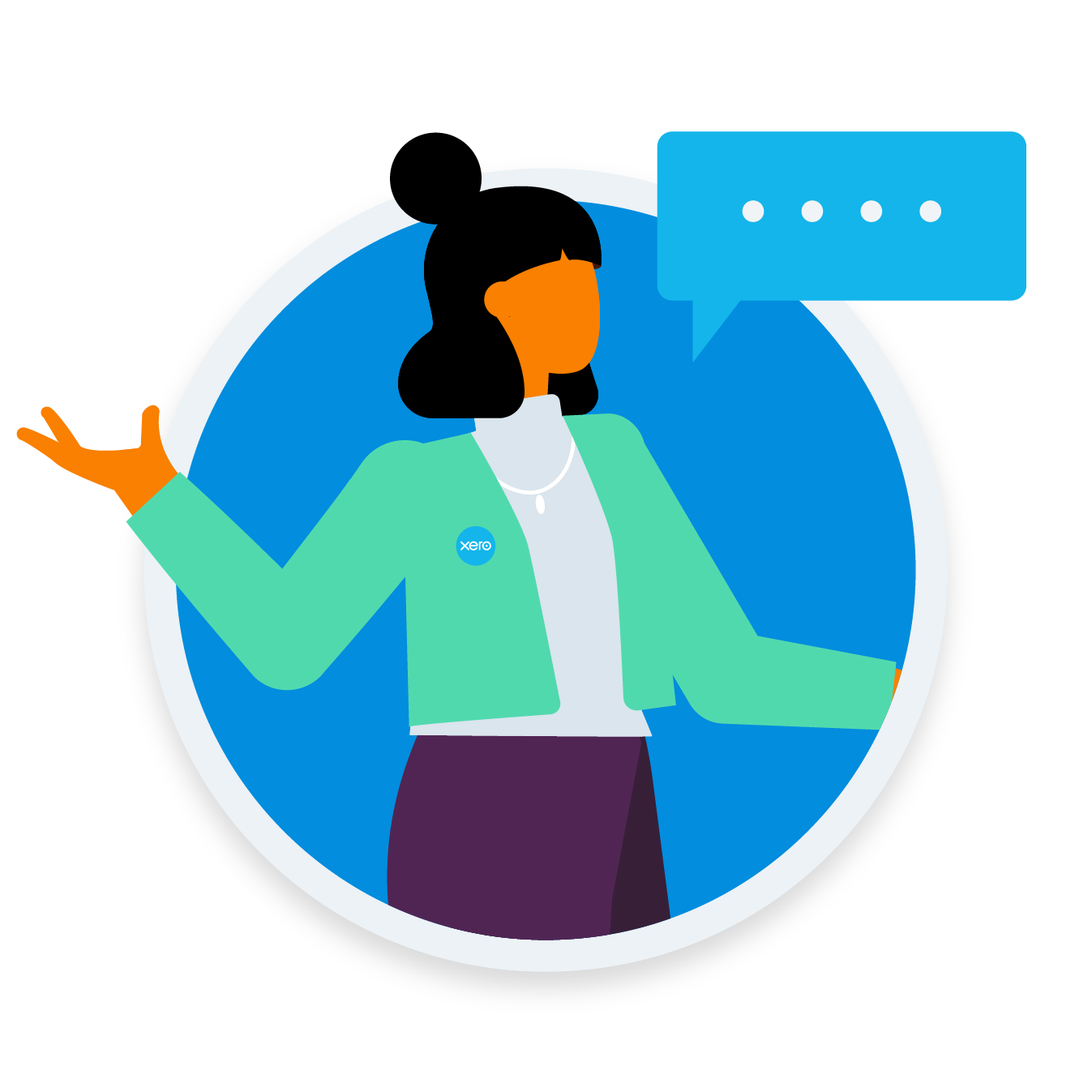 A Xero representative explaining why Xero makes sense for nonprofits