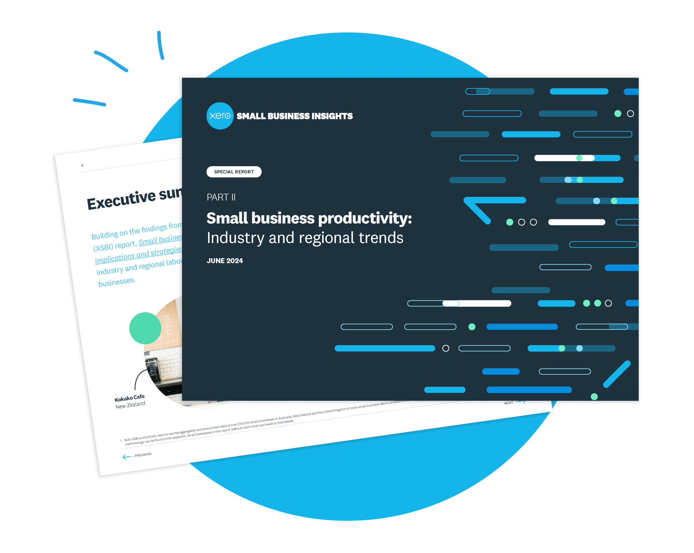 The cover of the ‘Small business productivity’ report part two