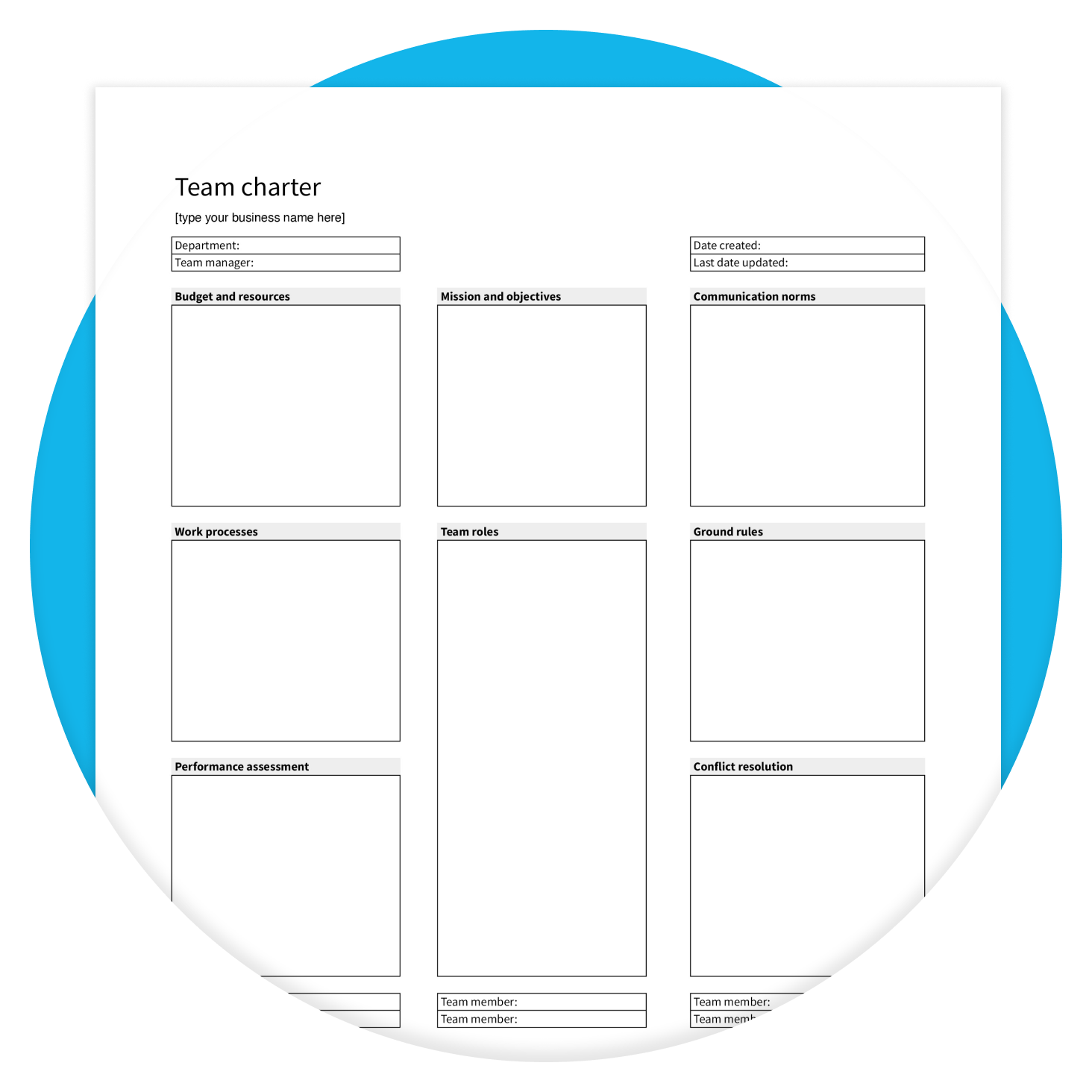 A blank timesheet template with fields for users to fill out.